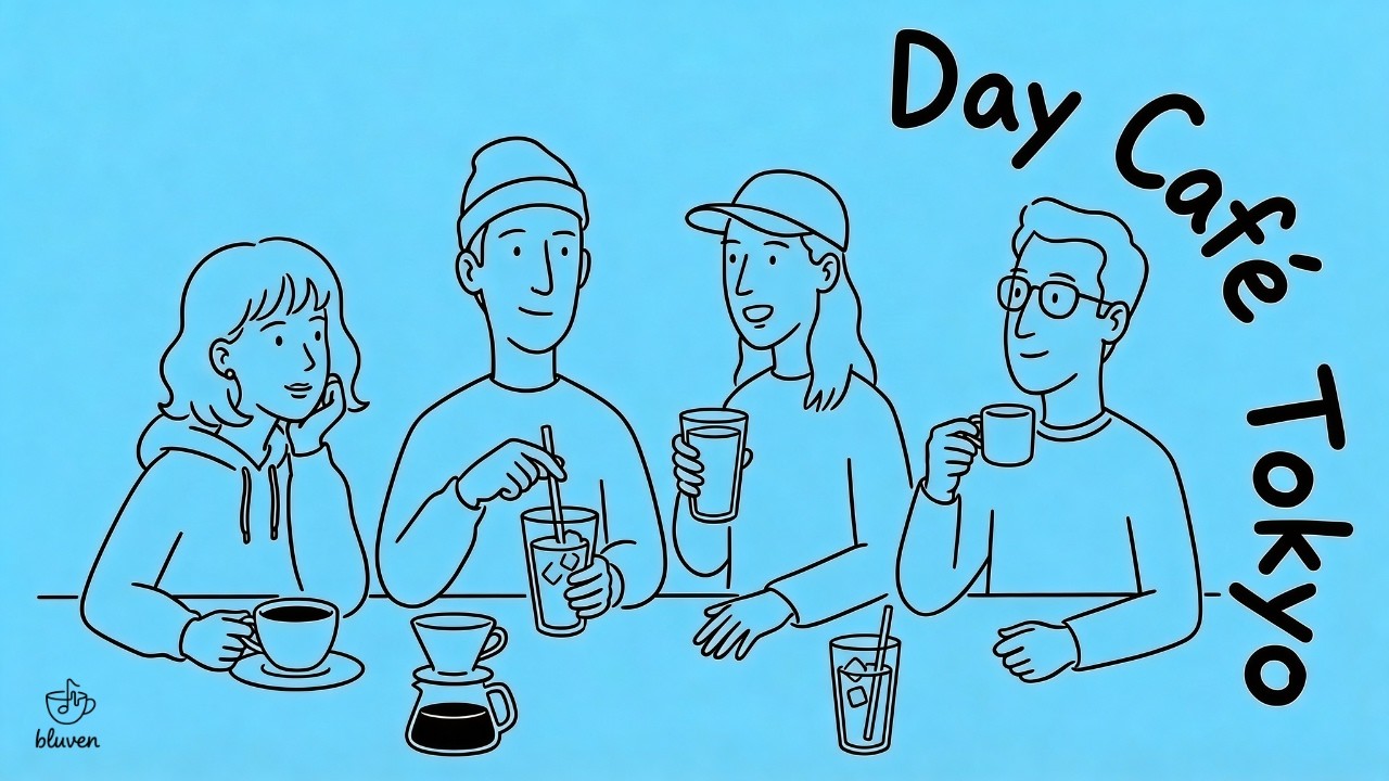 気分UP 能率UP☀️ グルーヴ感あるカフェで集中 作業用BGM ☕ (JAZZHOP・GROOVE)