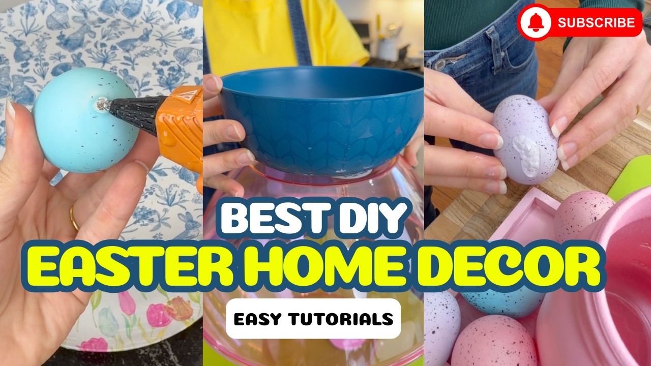 Best DIY Easter Home Decor & Craft Ideas! 💡