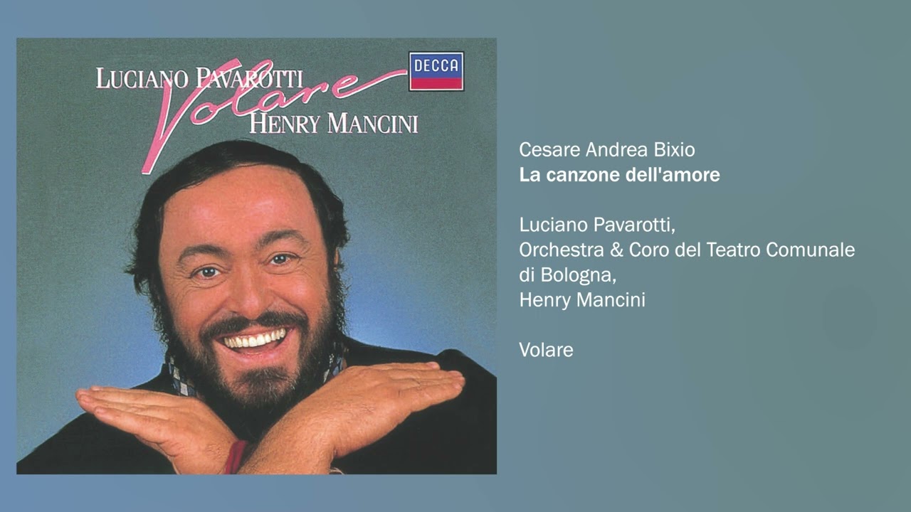 Luciano Pavarotti - La canzone dell'amore (Official Audio)