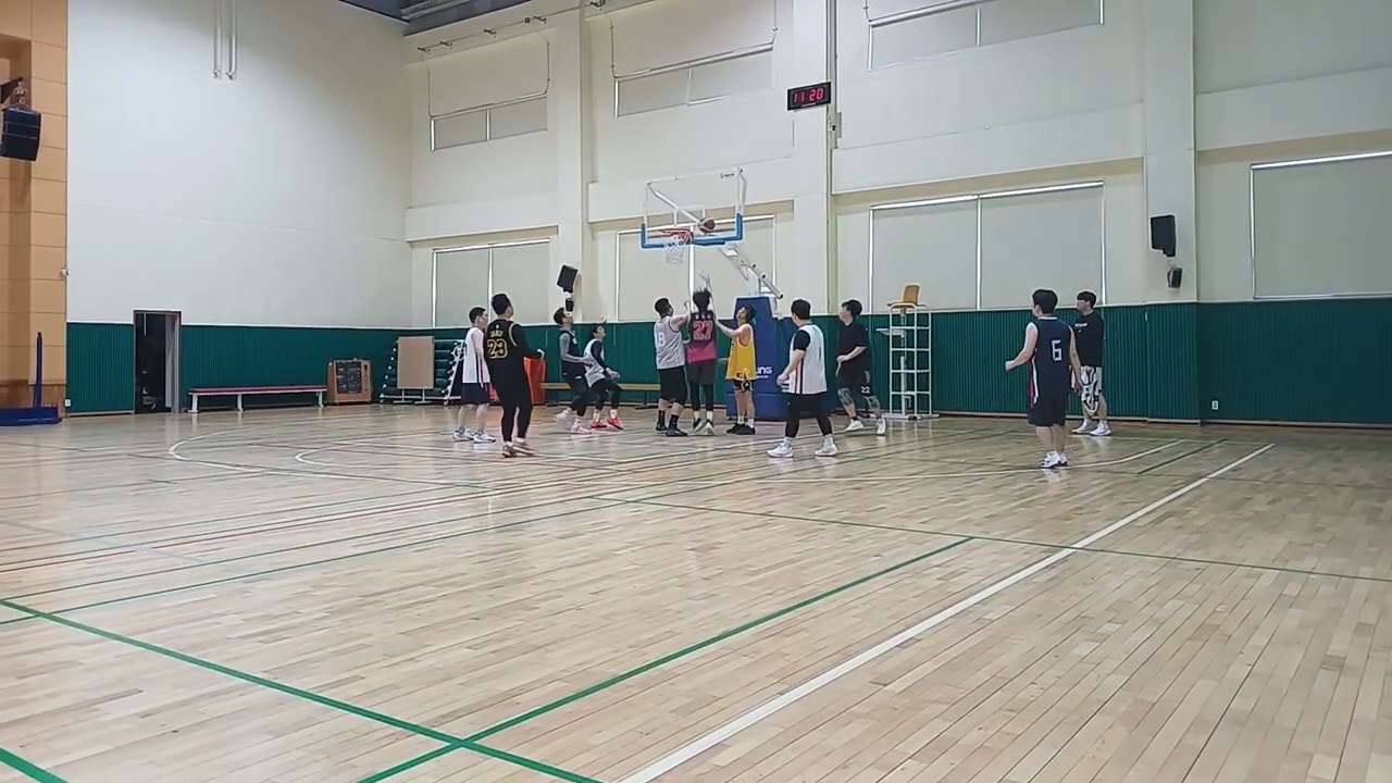 2026년 2월 28일 슬램 B vs 슬램 C 1경기 4쿼터 61:56