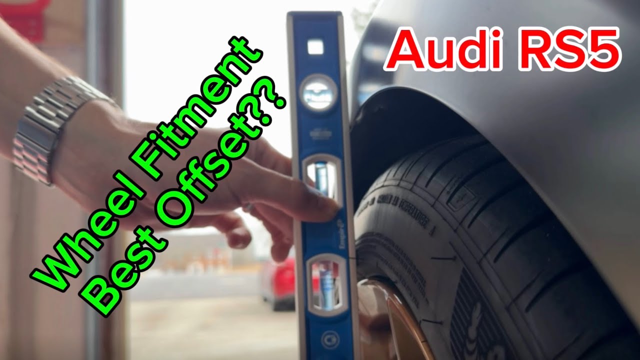 Оптимальный вылет и посадка колес на Audi RS5 B9.5/9