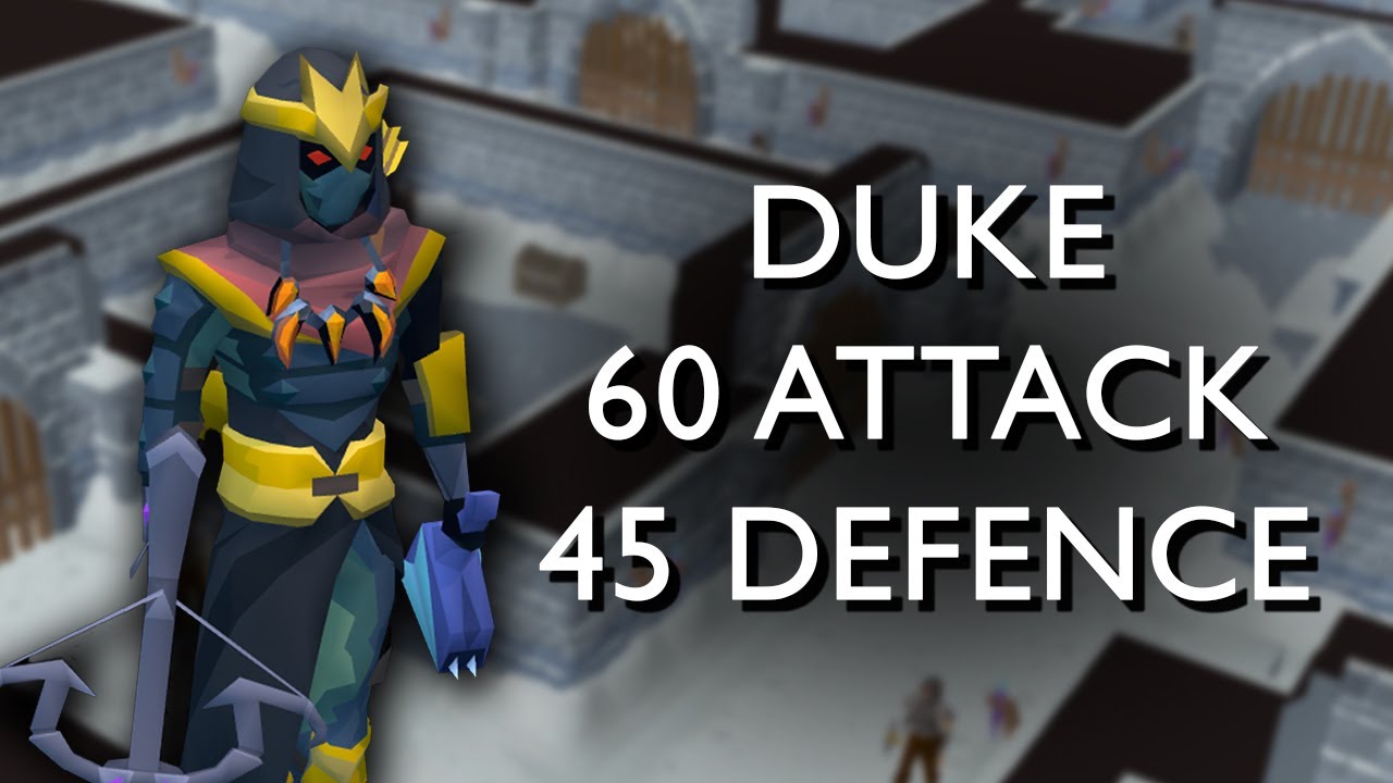 Duke Sucellus for Zerkers (60 Attack)