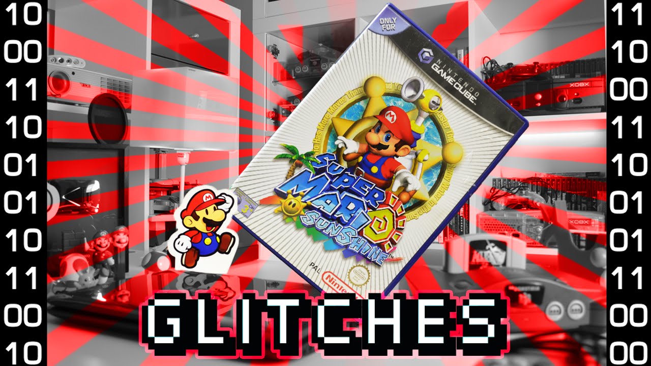 Super Mario Sunshine Glitches - Cartridge Tilting and Glitches