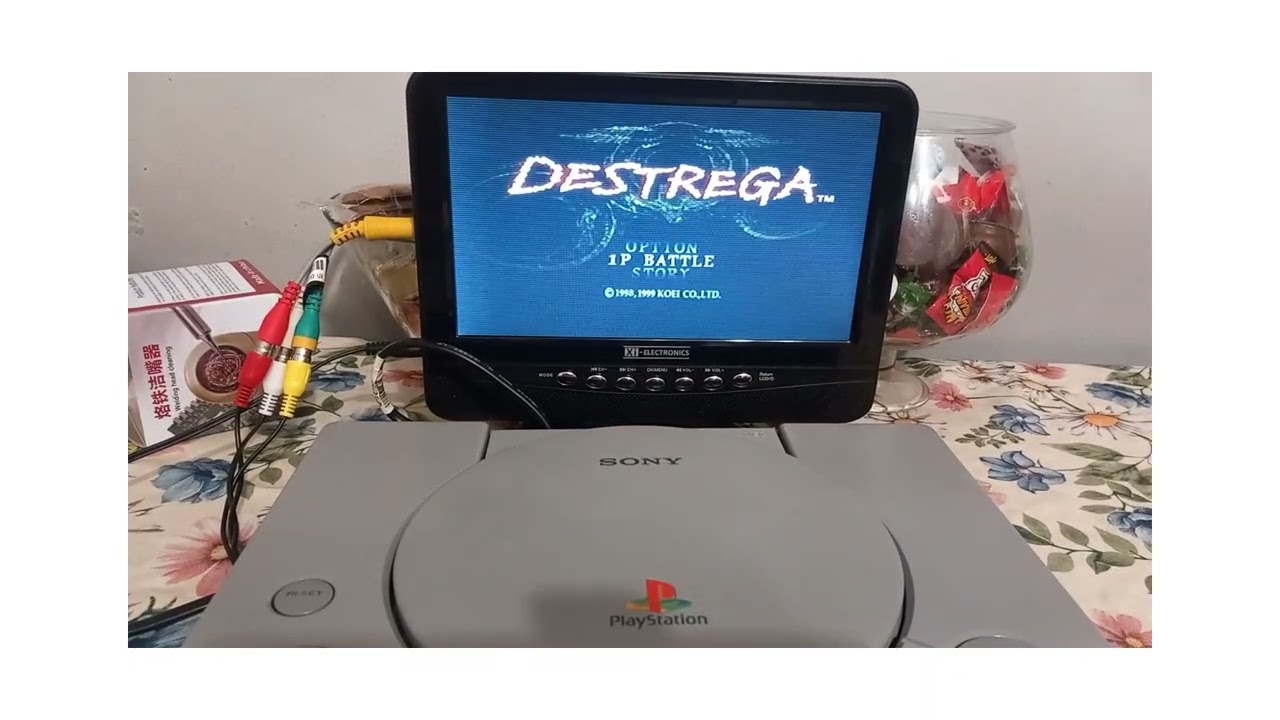 Konsola SONY PlayStation 1 SCPH 5552 Emulatorem Napędu Picostation