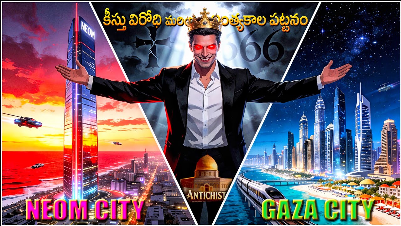 NEOM (THE FUTURE CITY) and GAZA (PROJECT SUNRISE) Which City is Most Effective in End Times? Babylon