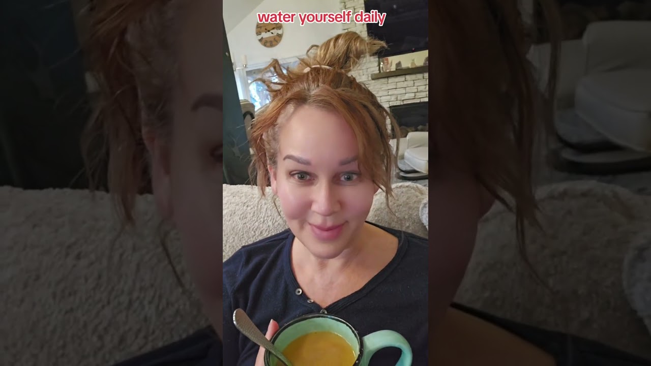 How to water yourself daily