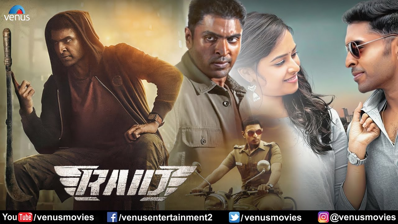 Raid Movie | Hindi Dubbed Movies | Vikram Prabhu | Sri Divya | Ananthika | Hindi Action Movies
