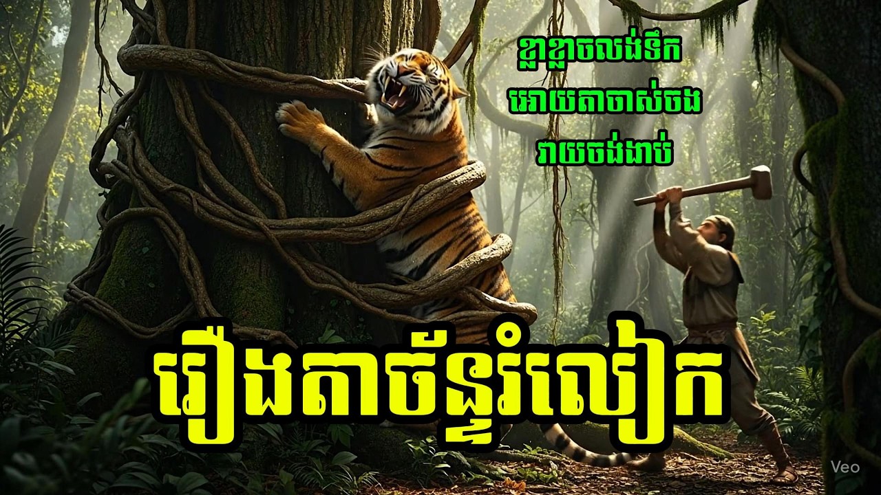 រឿងតាចន្ទ័លំអៀង|Faity tale-ពេលរាត្រី#fairytale #movie #entertainment