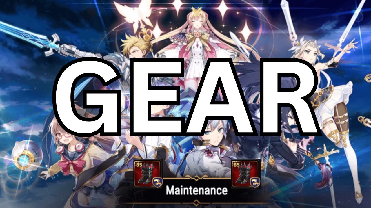 I rolled 200 Epic Gear, here's what I got. | Epic Seven