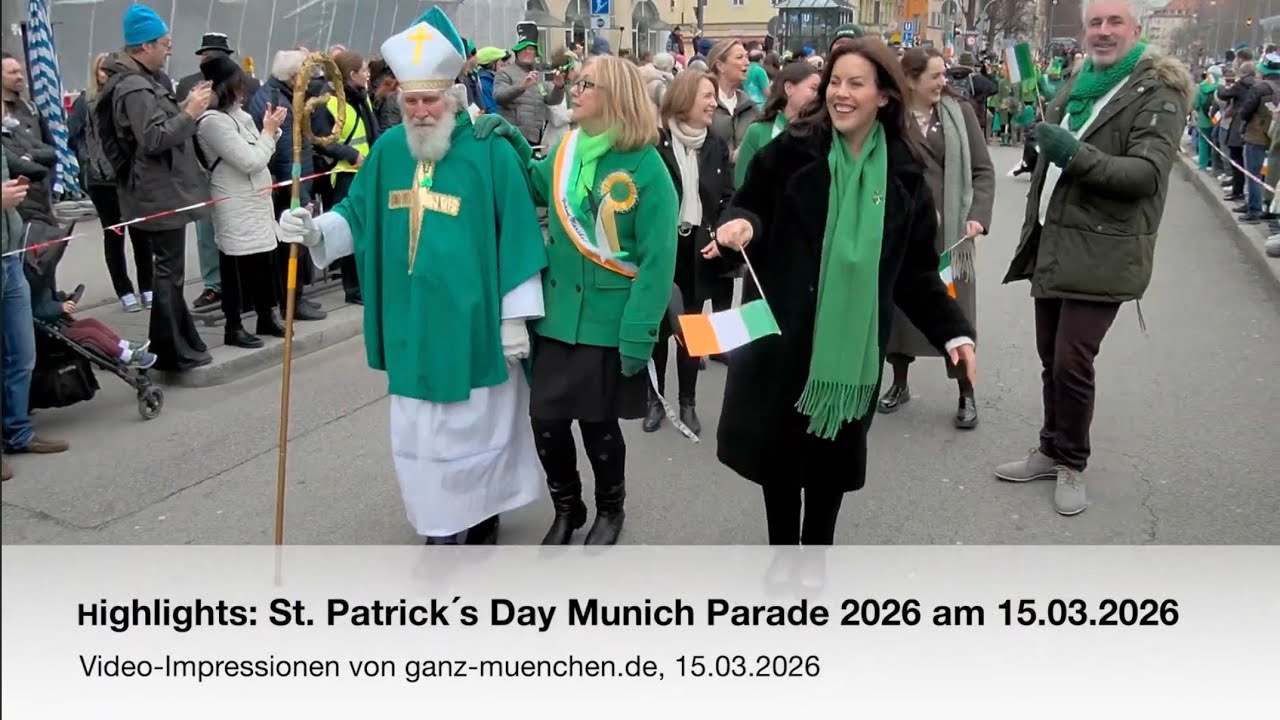 Highlights: St. Patrick´s Day Munich Parade 2026 am 15.03.2026