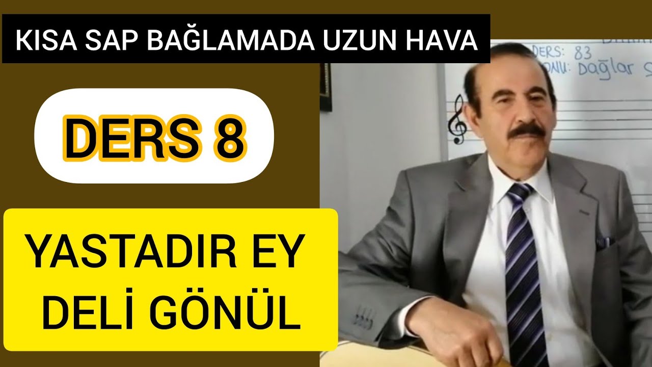 8 DERS-KISA SAP BAĞLAMADA UZUN HAVA-ŞU YÜCE DAĞLARI DUMAN KAPLAMIŞ-NOTA SOLFEJ MÜZİK EĞİTİMİ#türkü