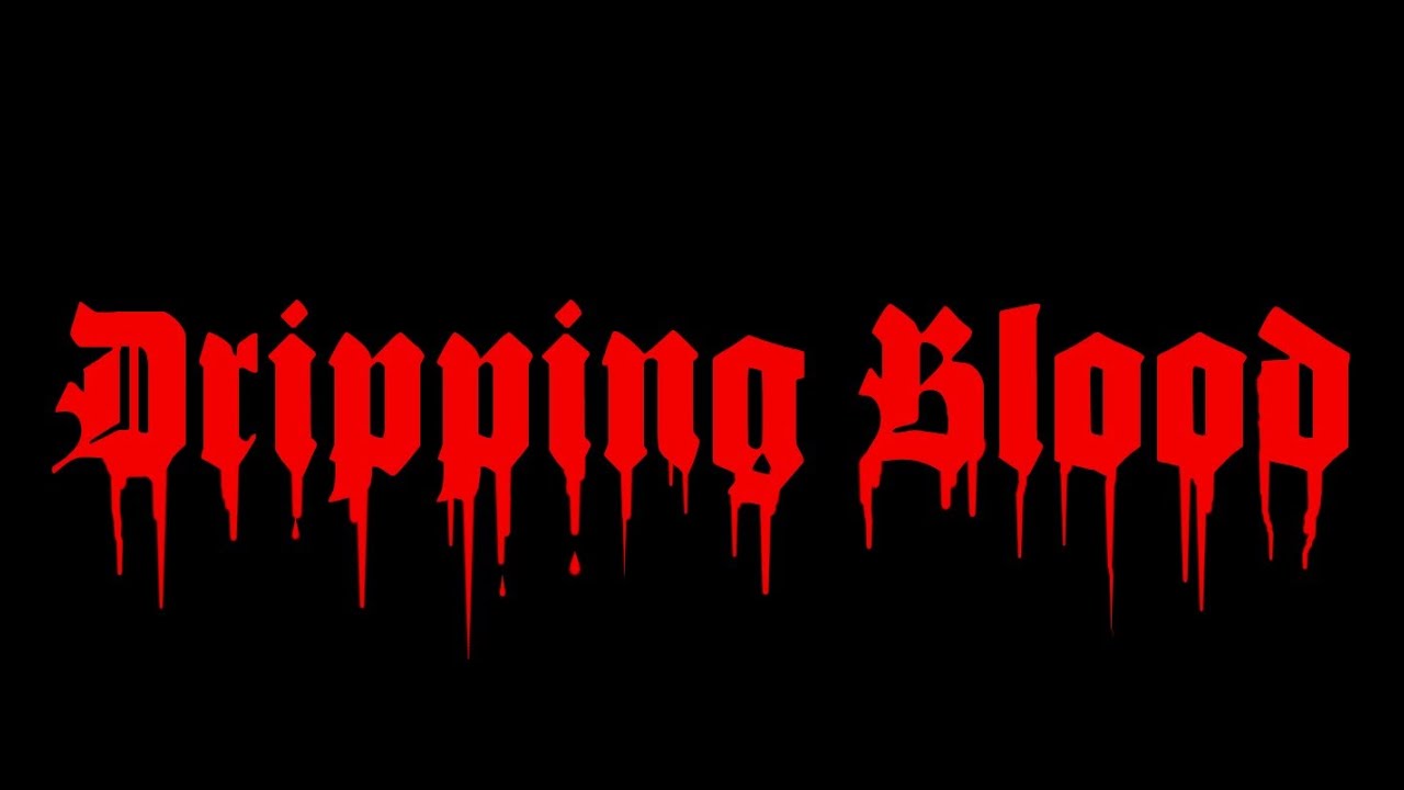 Dripping Blood Text Effect - GIMP 2.8 Tutorial