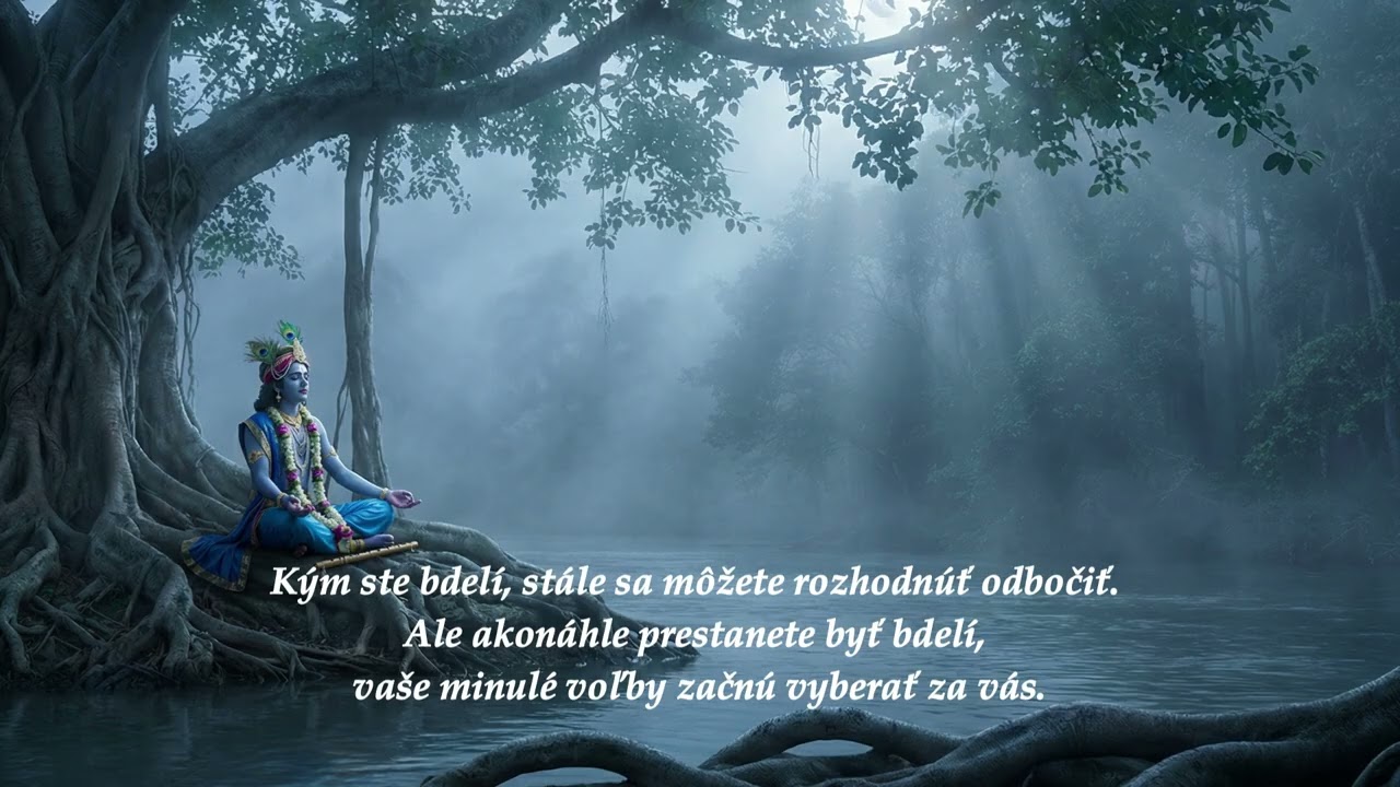 KRIŠNOVO VAROVANIE - PREČO SI MUSÍŠ VYBRAŤ CESTU. TERAZ.