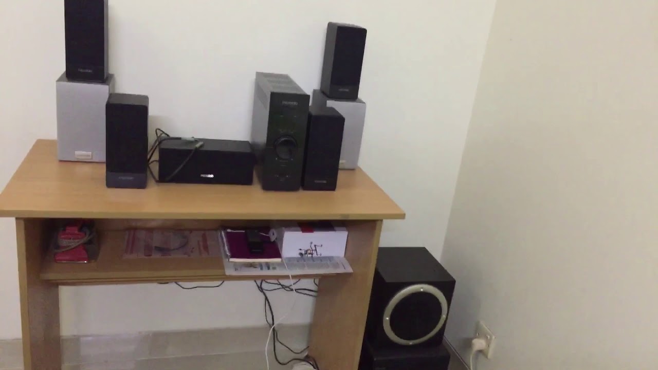 Introducing my full set sound system Home Theatre Microlab FC-360/5.1 & TMN-1/2.1