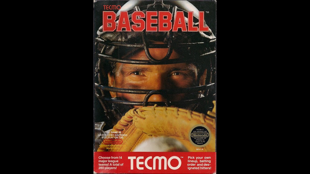 Tecmo Baseball - NES - Gameplay of a Single Match