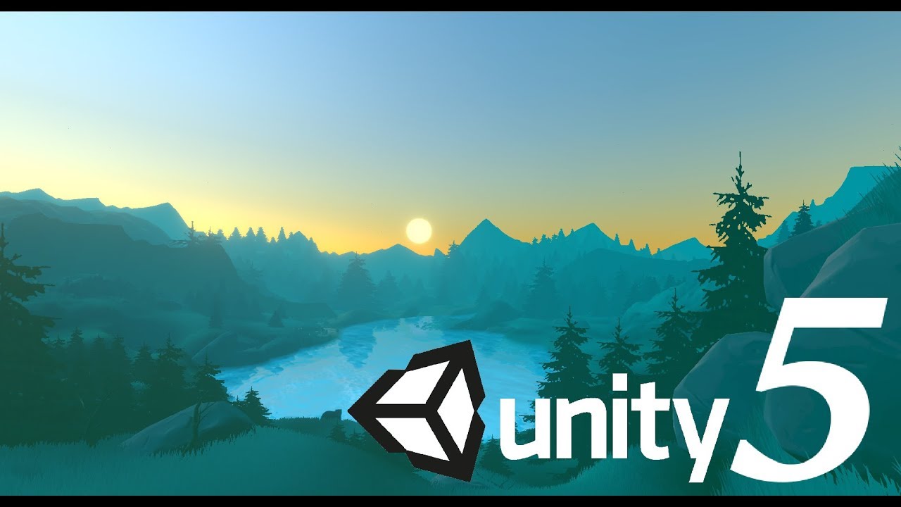 Speed Level Design : Peaceful Lake [Unity 5] Firewatch Stylized Style