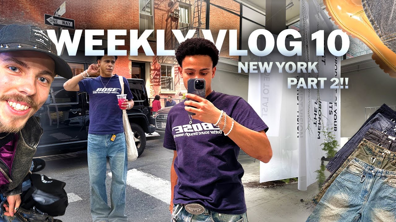 NYC WAR CRAZY🔥😍 I TRENDT VISION POPUPSTORE NEW YORK🗽 I weekly vlog 10 (2) I joshiiks
