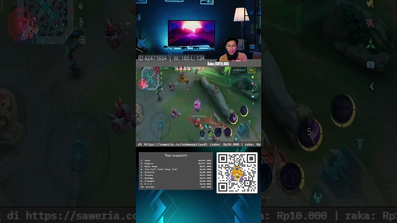 sepandai pandai martis menghindar pasti kena bola juga  #mobilelegends #sukiimoba