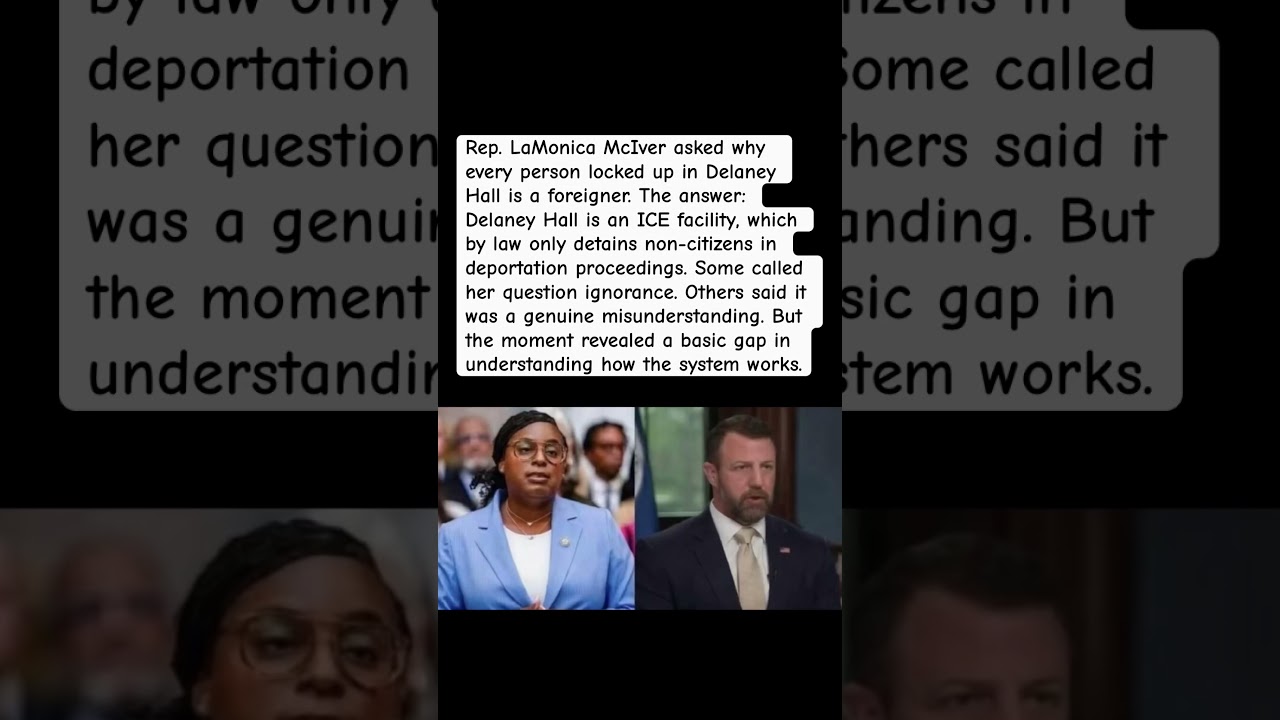 Congresswoman Asks Why ICE Facility Only Holds Foreigners &ndash; Critics Point to Basic Fact #mnuchin