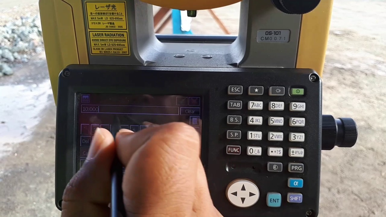 Tutorial Topcon OS-101