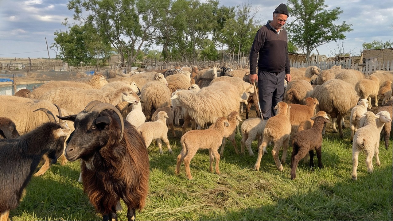 Preparing Sheep and Wool for Winter | Real Mountain Village Life