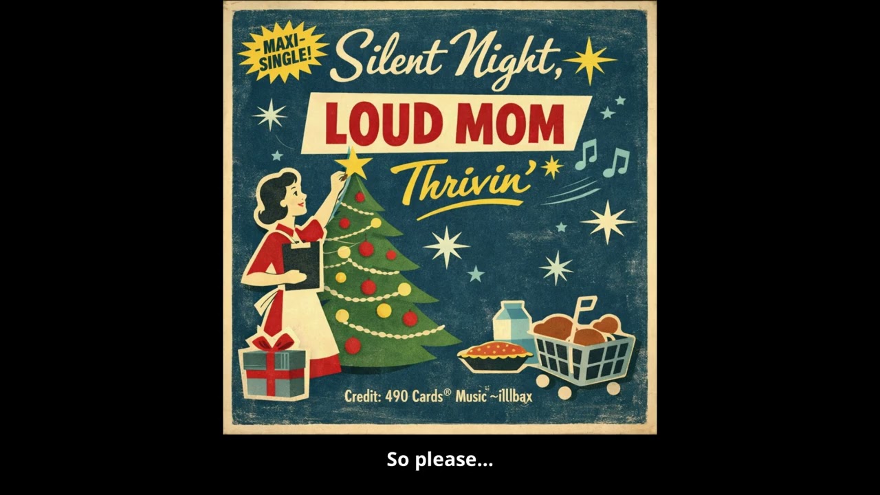 Silent Night Loud Mom Thrivin'