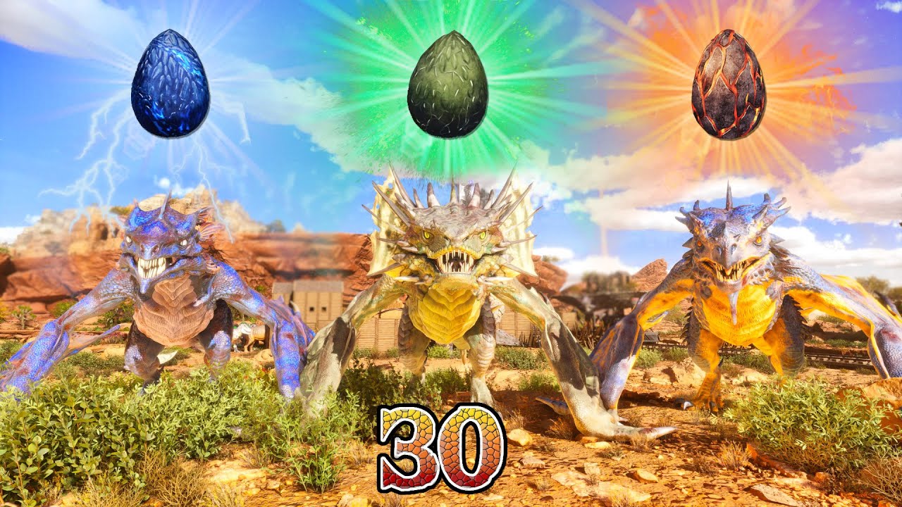 J'AI FAIS ECLORE MES OEUFS DE WYVERNES ! [ASA SCORCHED EARTH EP-30]