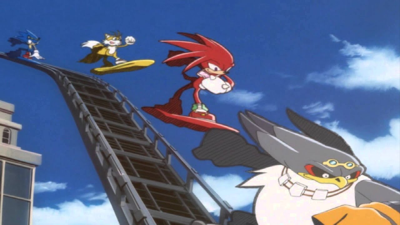 Открытие Sonic Riders (GC)