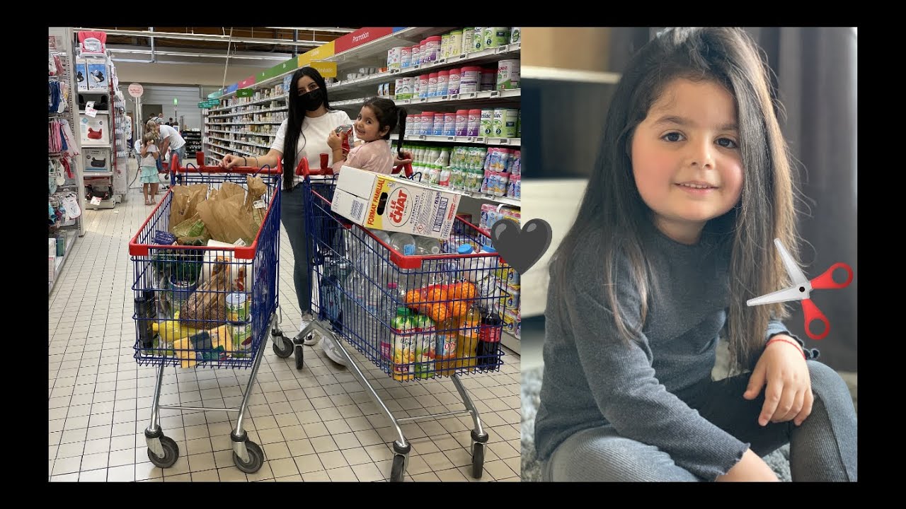 🤑Լիիի՜քը առևտուր🛒Մեր մազերը կտրեցինք💇🏻‍♀️Հյուրեր ունենք😍Grocery shopping🥳