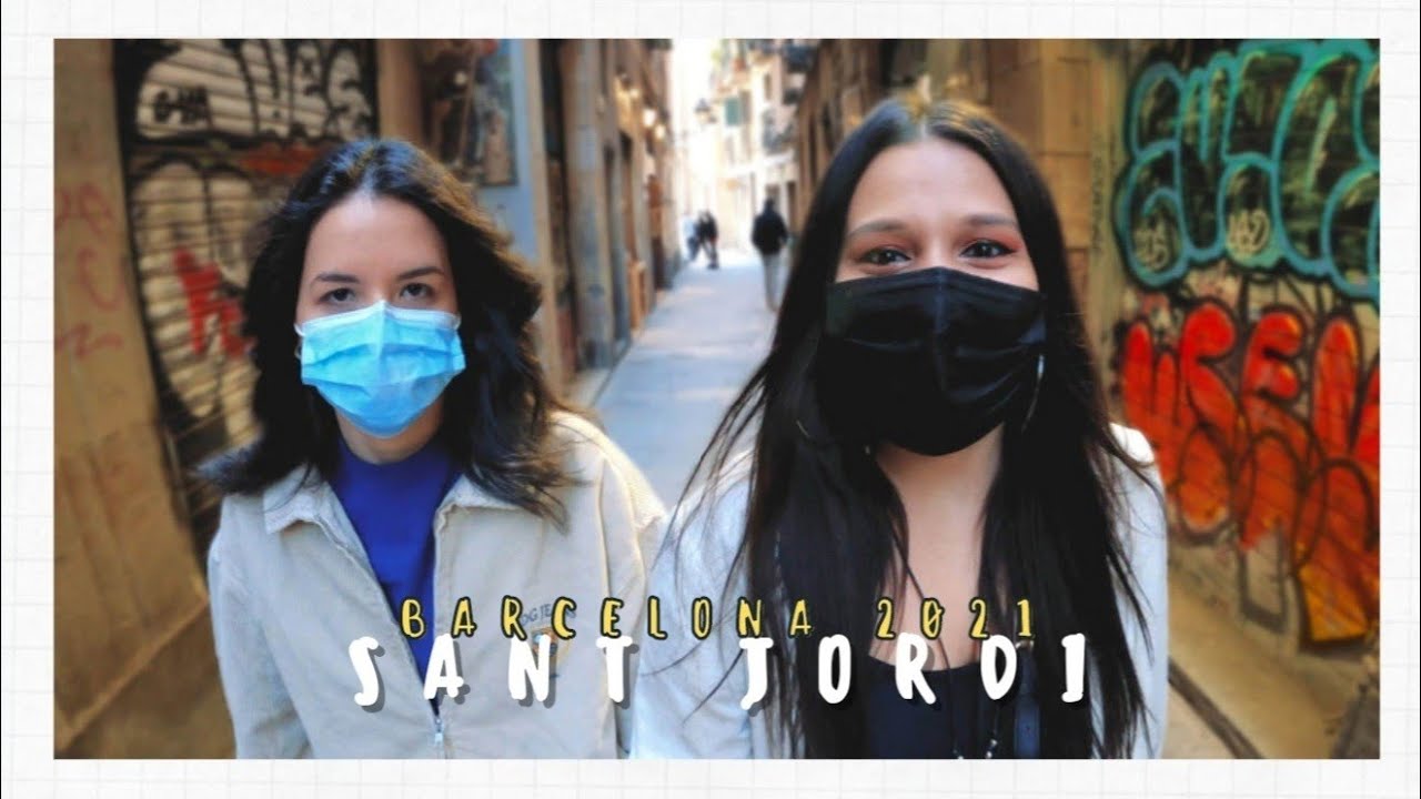 Día de Sant Jordi en Barcelona | Michelle y Kate ღ