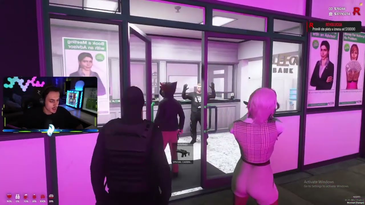 Nugato UKRAO POLICISKI ZLATNI KALAS Pa Onda Ide NAJJACA Potera | GTA 5 RolePlay