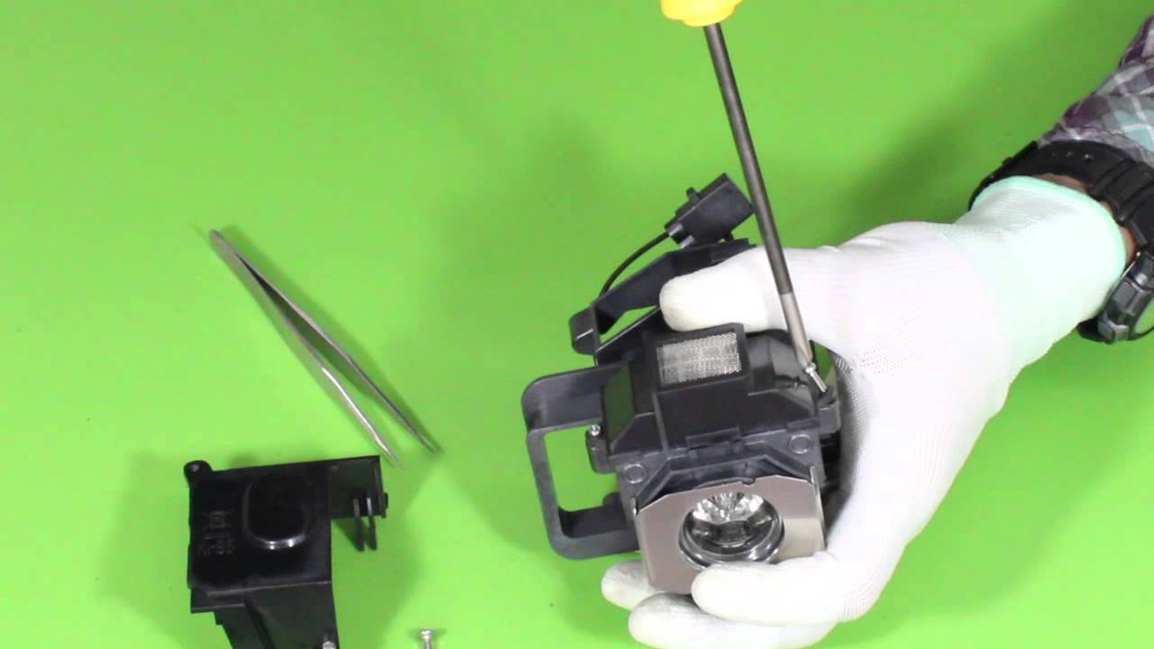 How to reuse the housing of projector lamp on EPSON ELPLP49