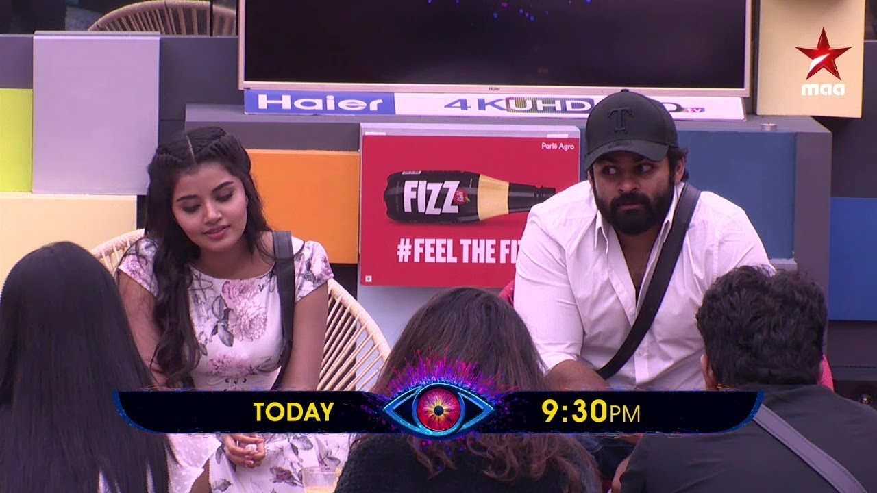 #SaiDharamTej & #Anupama in the BIGG House #TejILoveYou 💕  #BiggBossTelugu2..Today at 9:30 PM
