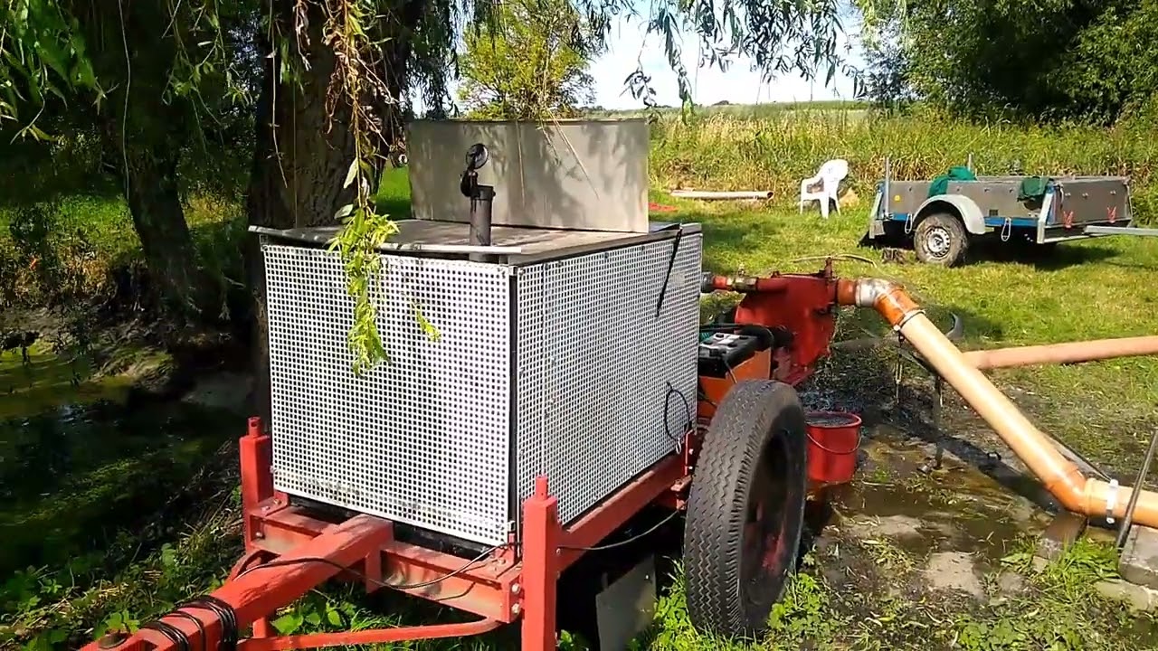 Teich auspumpen entschlammen