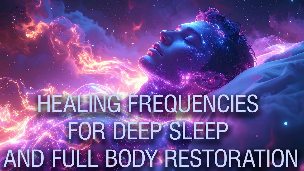 Deep Sleep Healing Music 432Hz 528Hz 639Hz | Calm Mind, Anxiety Relief, Sleep All Night