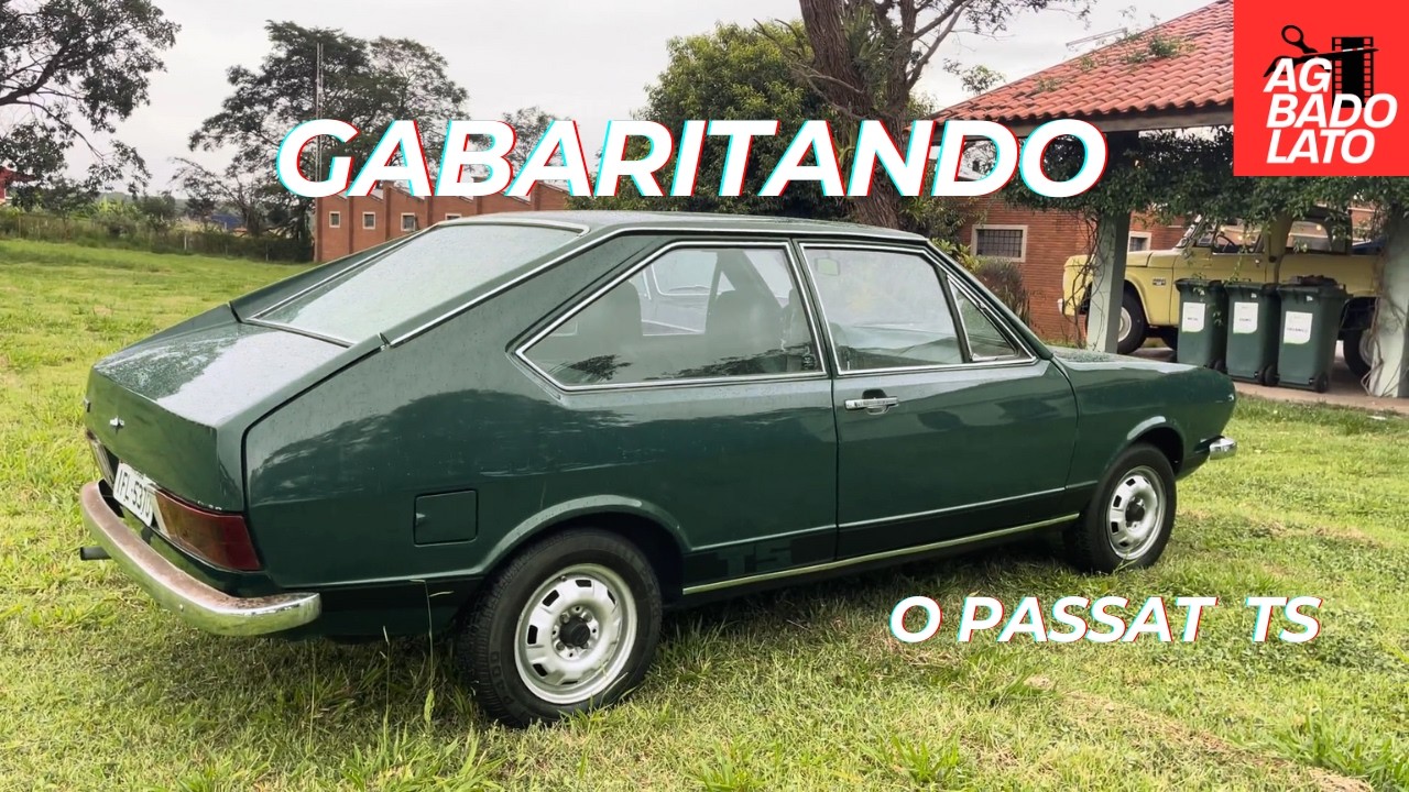 GABARITANDO O PASSAT TS 1978 - FIZEMOS MARTELINHO E TROCAMOS AS LANTERNAS