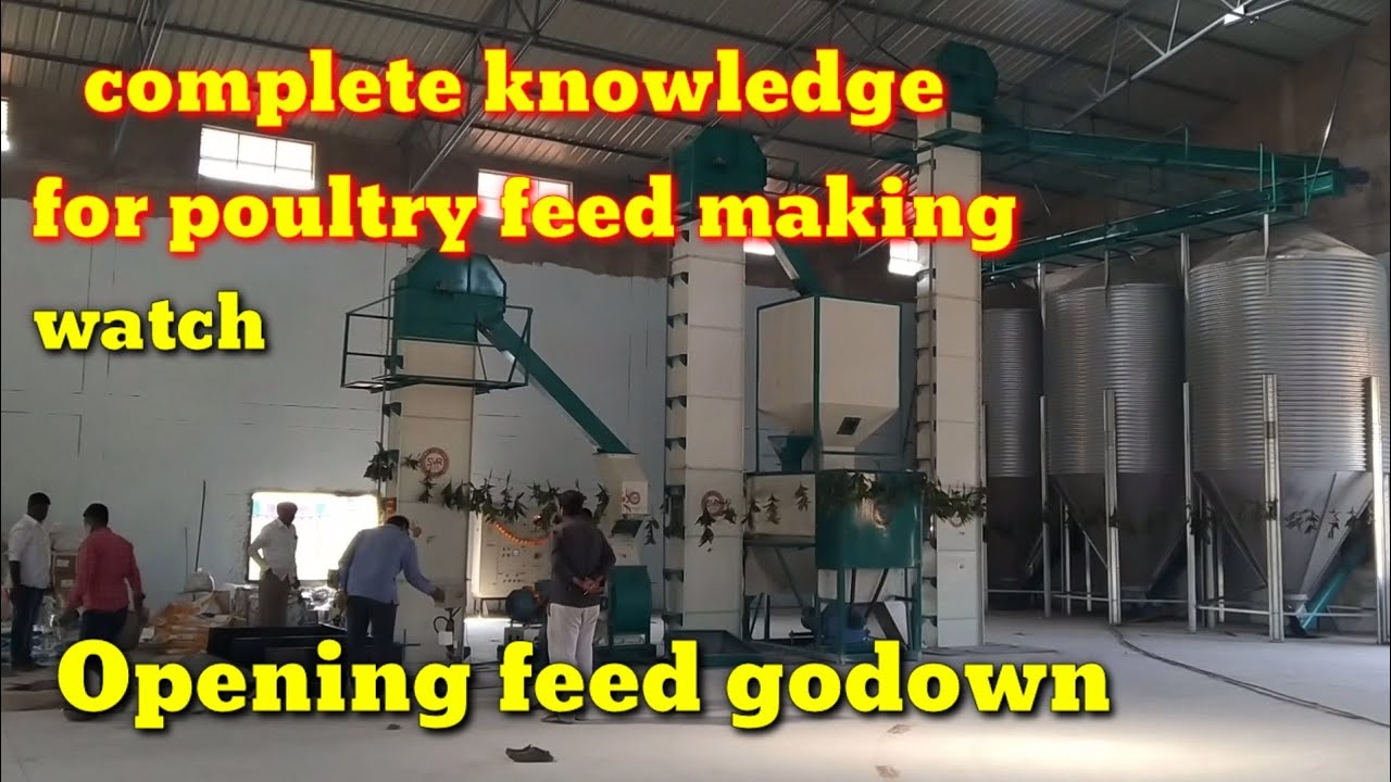 poultry feed plant machinery // poultry feed formulation // complete knowledge for poultry farming