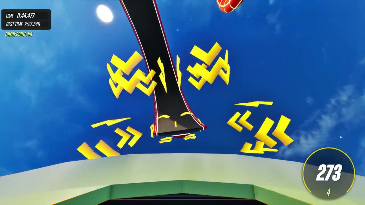Apex Rush - Ribbon Candy Fin.