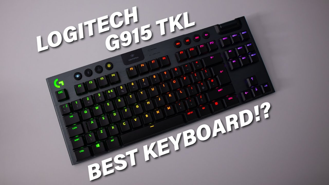 Logitech G915 TKL in-depth review - A Developer's perspective