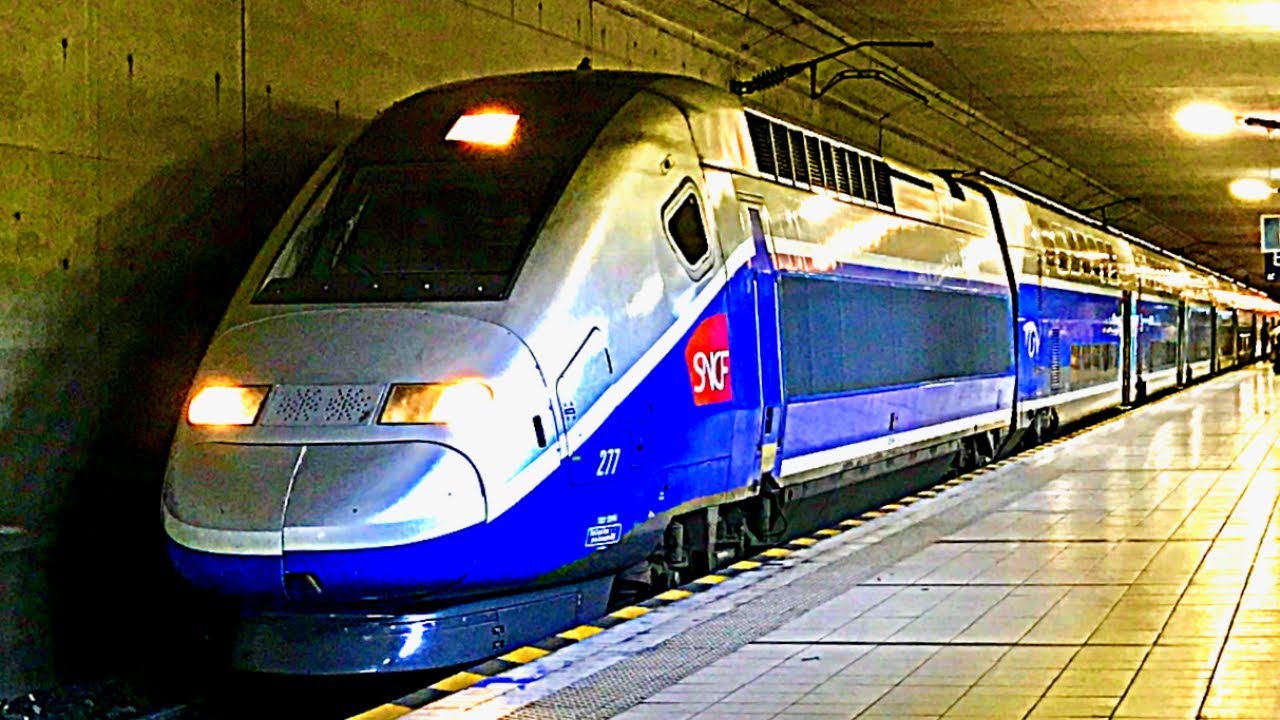 Compilation TGV Océane, Atlantique, Duplex & OUIGO à Massy-TGV - {Bonne Année 2018 }