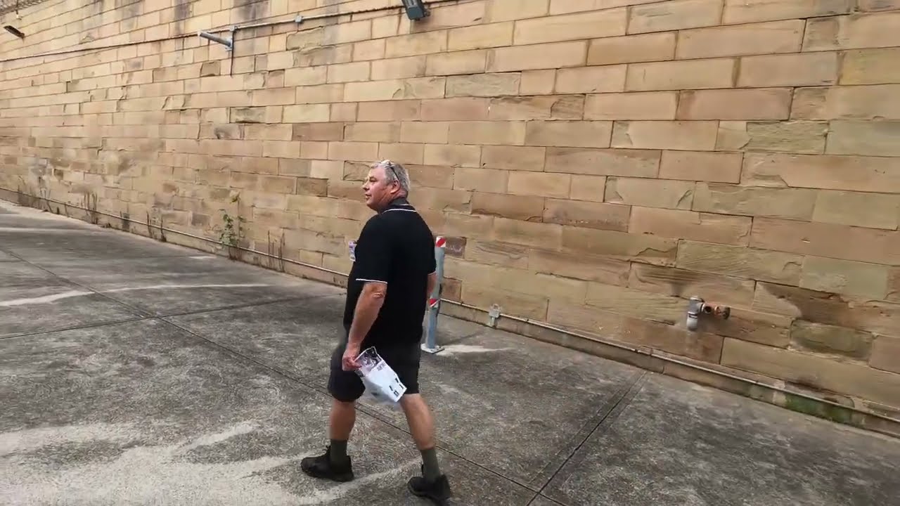 Maitland Gaol with Phill