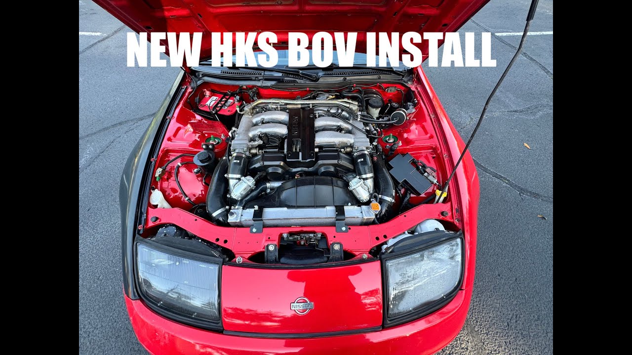 Project Z32 Gets new HKS SSQV BOV BUILT BY MILLER Twin Turbo 300ZX