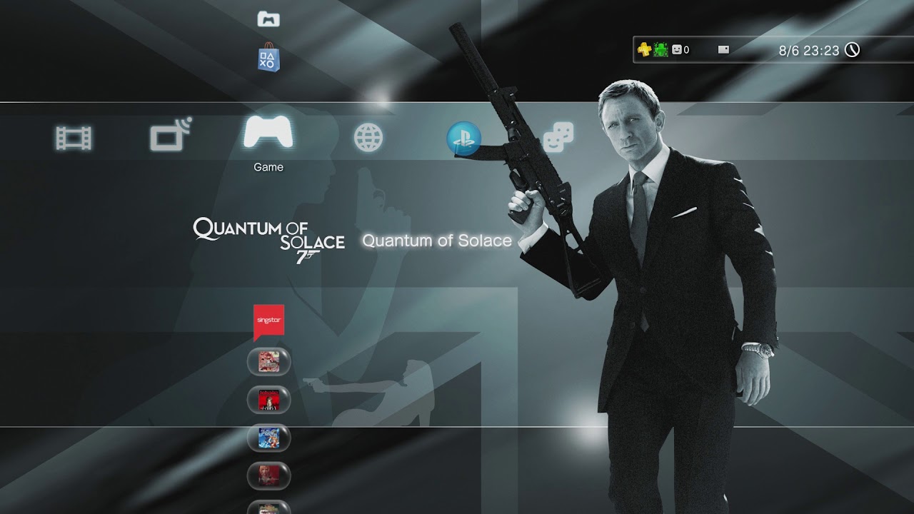 007: Quantum of Solace - PS3 - XMB Theme