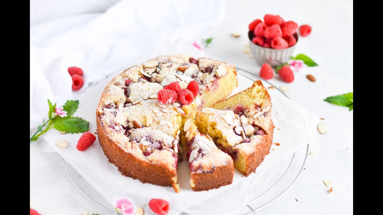 Raspberry Almond Cake