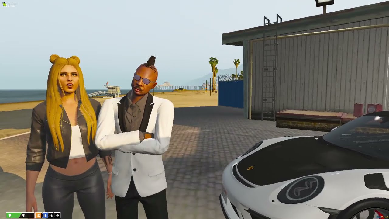 MAMBU (Jotaaah) E VANESSA A CONTAR PIADAS *SO RIR* | GTA V RP