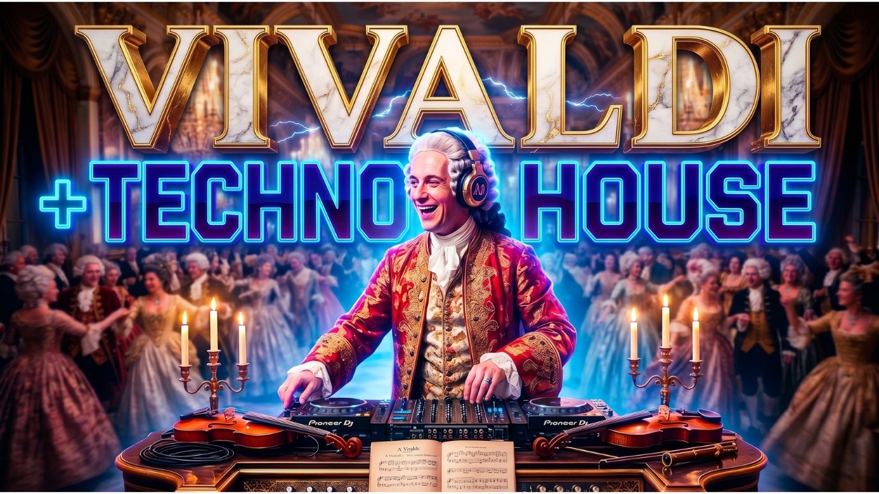 VIVALDI x TECHNO HOUSE | Four Seasons Reimagined inspired | Focus & Energy Mix | SYMPHONIC TECH