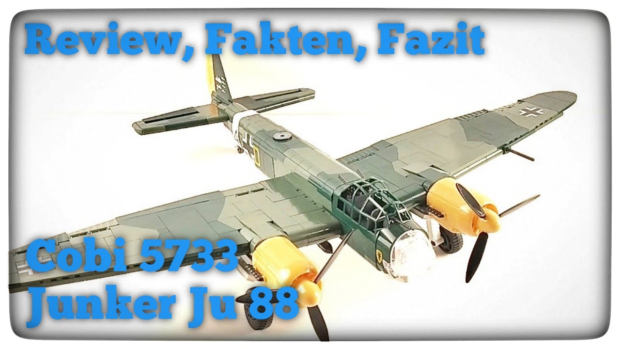 Historische Eleganz und moderne Präzision: Junkers Ju 88 von Cobi (5733) | Review und Fakten