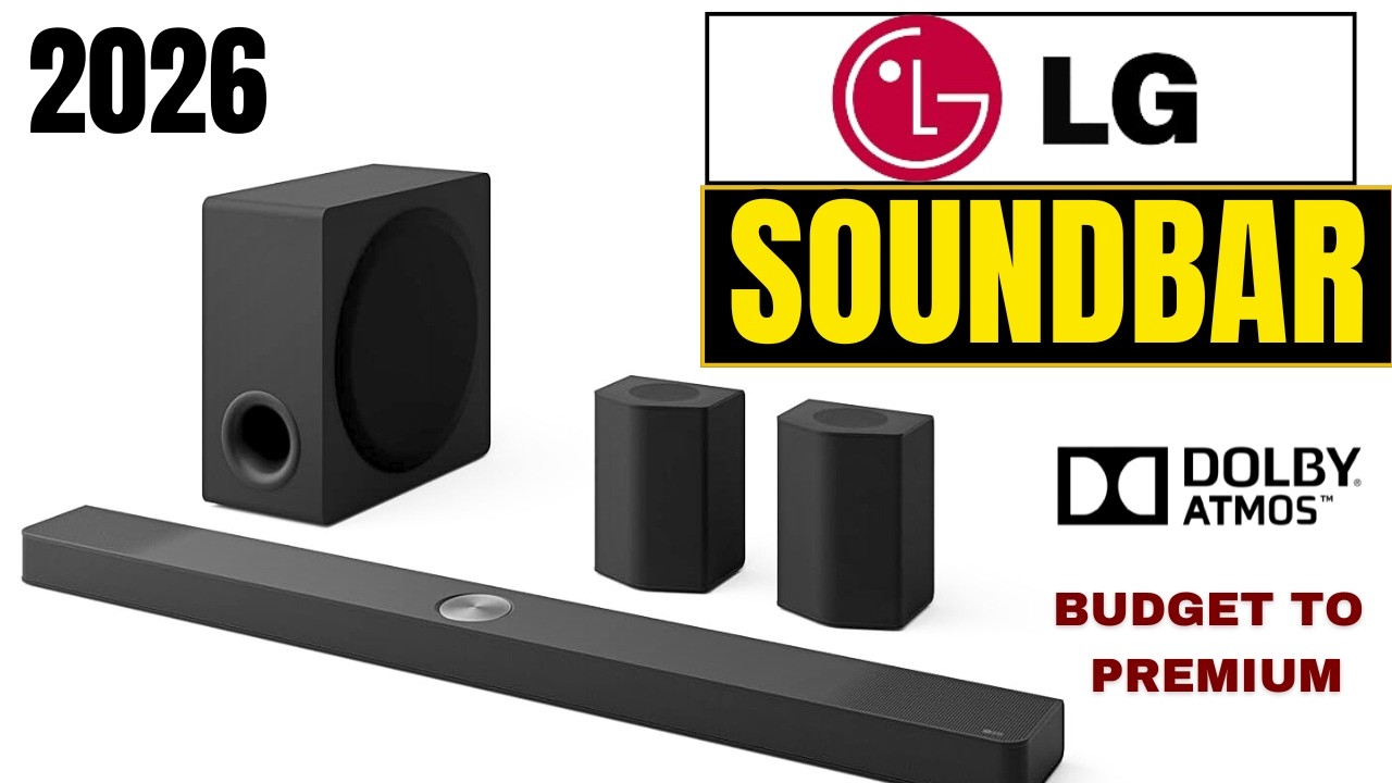 Top 5 Best LG Soundbar 2026 🔊 Best Dolby Atmos Soundbars ₹10,000–₹60,000
