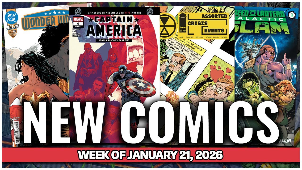 New Comic Book Previews 1/21/2026 - SHIELD IS BACK!
