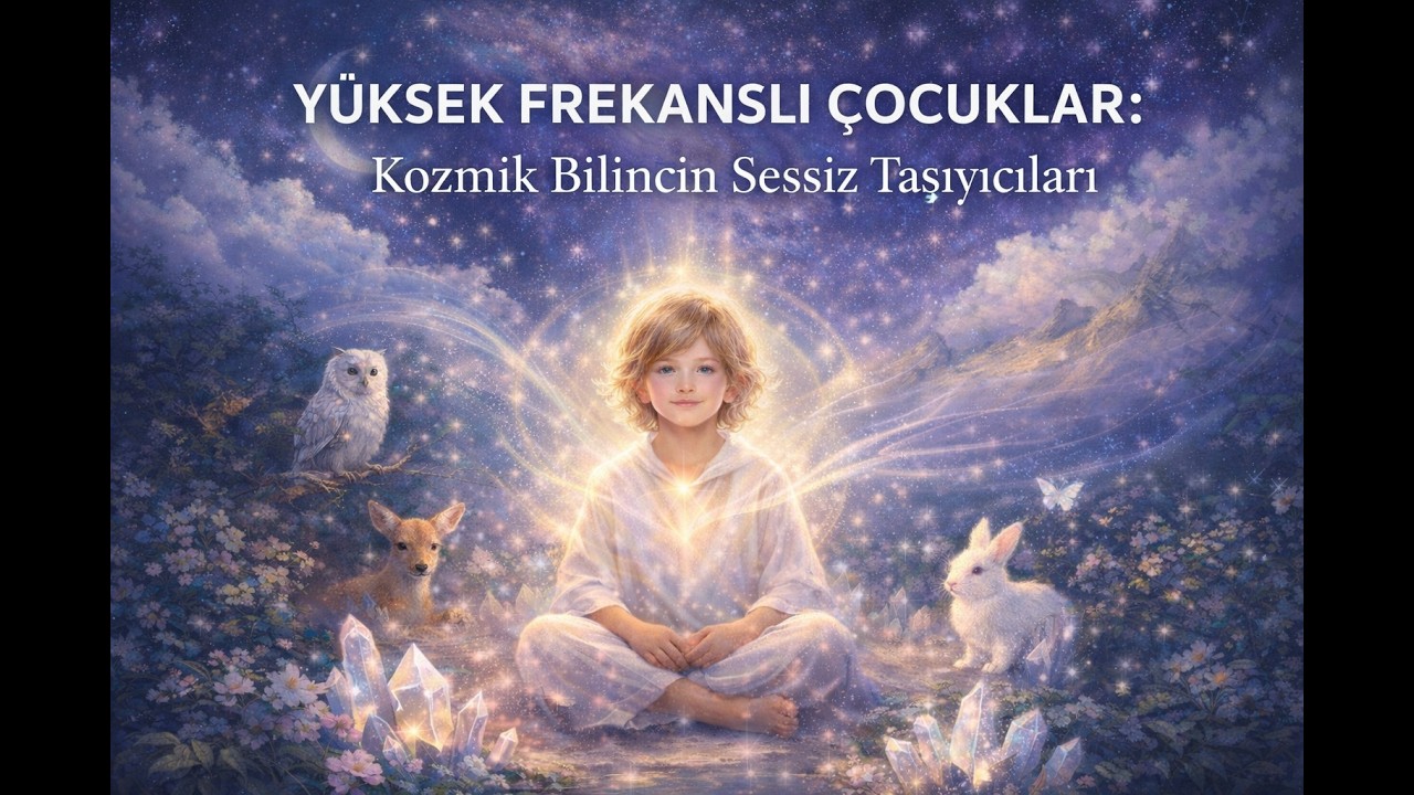 YÜKSEK FREKANSLI ÇOCUKLAR Kozmik Bilincin Sessiz Taşıyıcıları